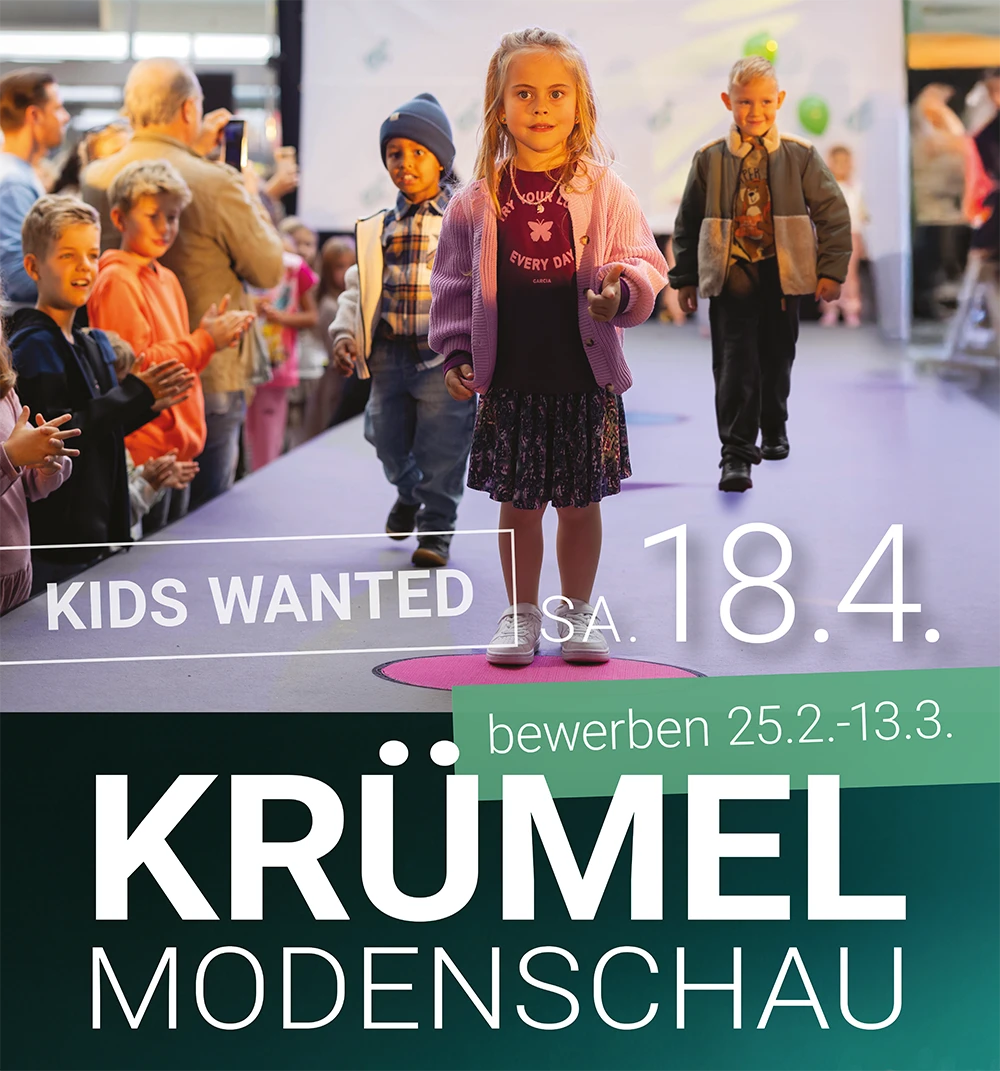 Krümelmodenschau im Ö-Center