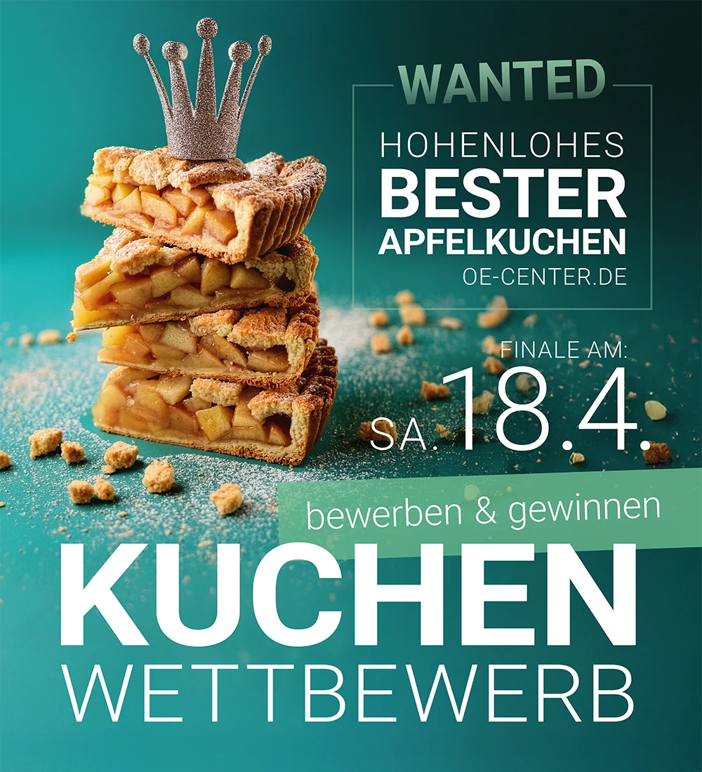 Hohenlohes bester Apfelkuchen