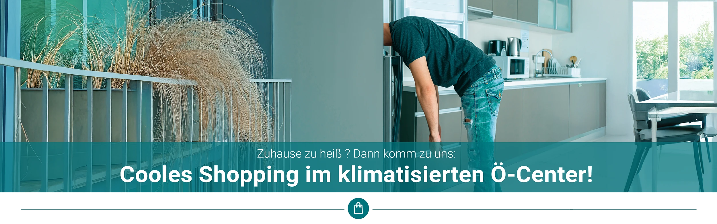 Cooles Shopping im klimatisierten Ö-Center