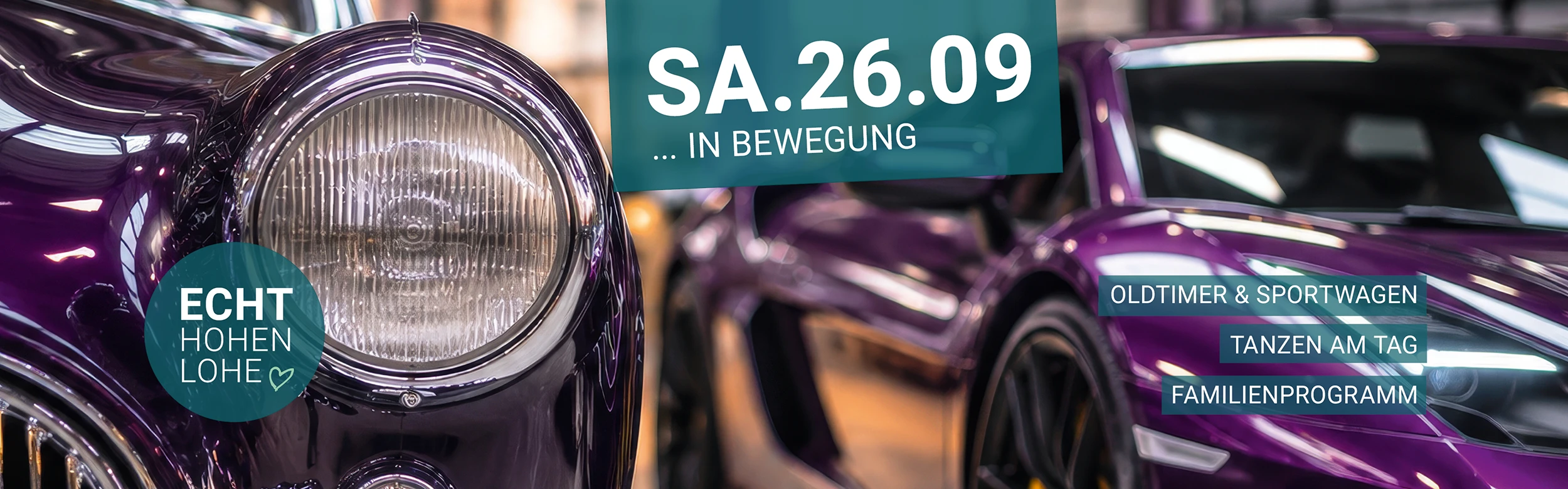Echt Hohenlohe – Oldtimer und Sportwagen, Tanzen am Tag