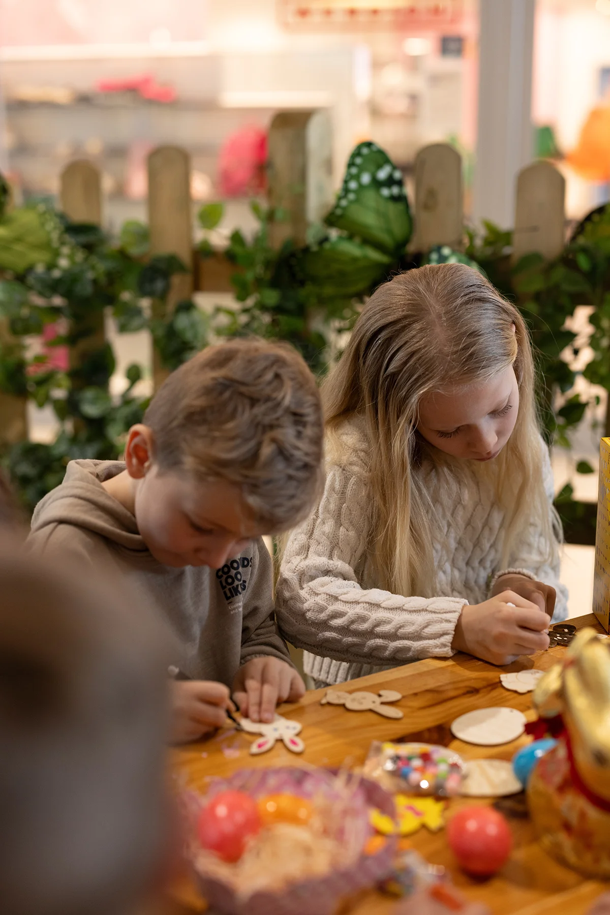 In der Kinderbetreuung ist samstags immer was geboten.